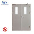 ul listed fire rated hollow metal door with panic bar